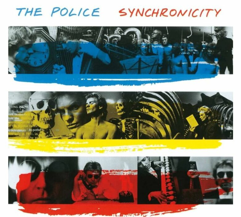 Albumhoes van 'Synchronicity' door The Police