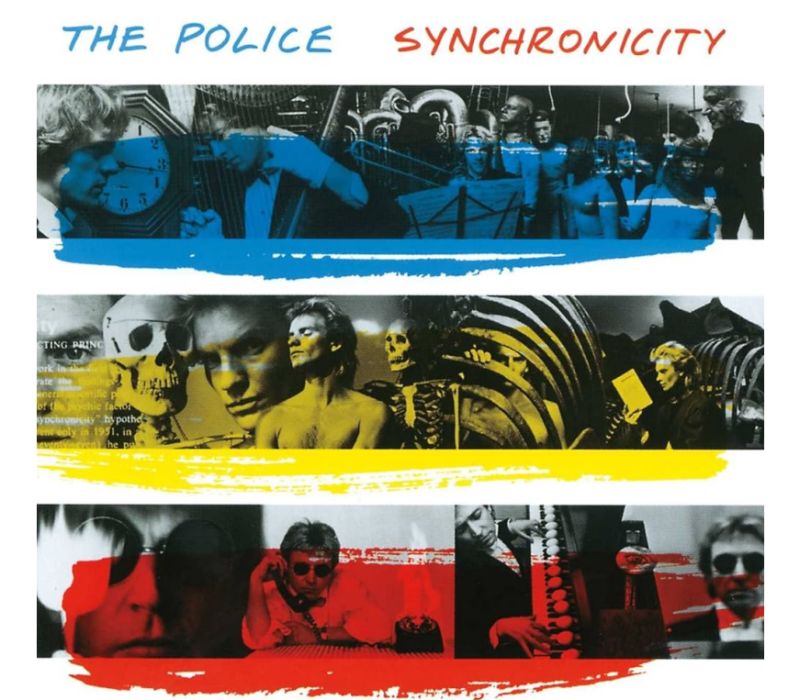 Albumhoes van 'Synchronicity' door The Police
